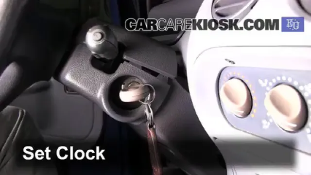 1997 Renault Twingo Air 1.1L 4 Cyl. Horloge Régler l'horloge